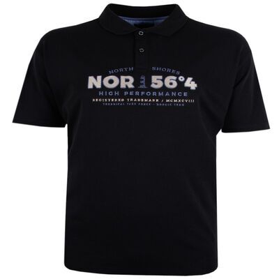 NORTH 56° NORTH SHORES POLO-polos-KINGSIZE BIG & TALL