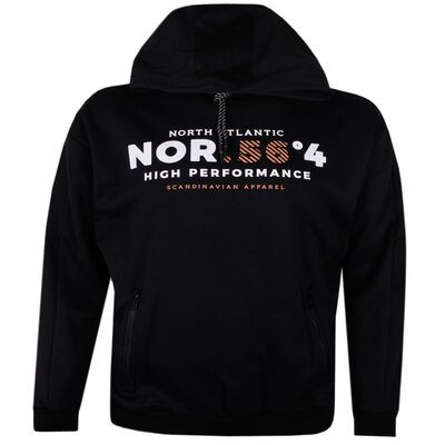 NORTH 56° SCANDINAVIAN APPAREL HOODY-fleecy tops & hoodies-KINGSIZE BIG & TALL