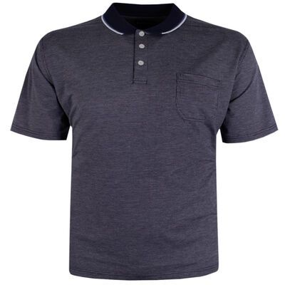 BERTINI JERSEY POLO-polos-KINGSIZE BIG & TALL