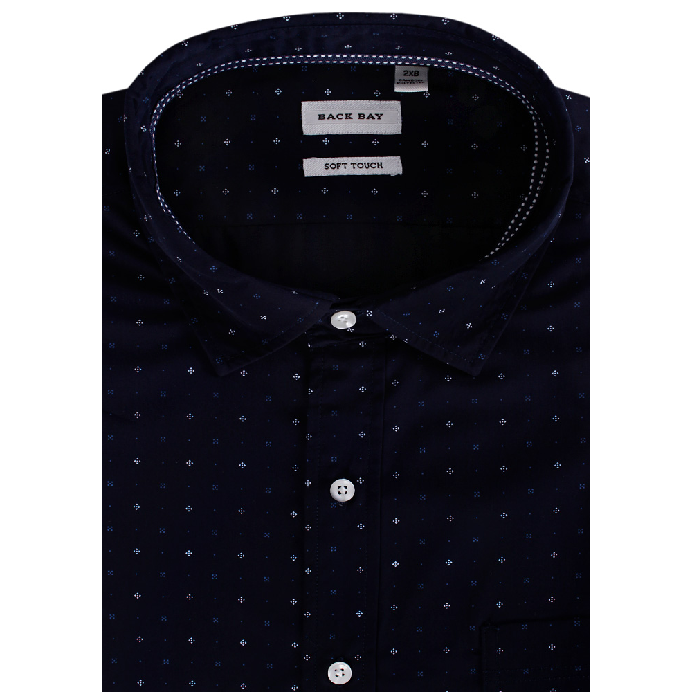 BACKBAY DETAILED DOT S/S SHIRT 