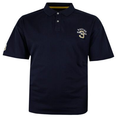 RAGING BULL 'Number 3' POLO-polos-KINGSIZE BIG & TALL