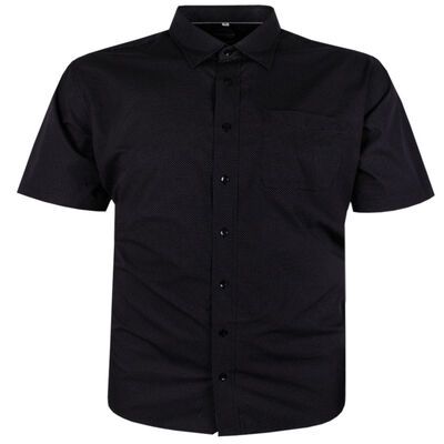 PERRONE PIN DOT S/S SHIRT-shirts casual & business-KINGSIZE BIG & TALL