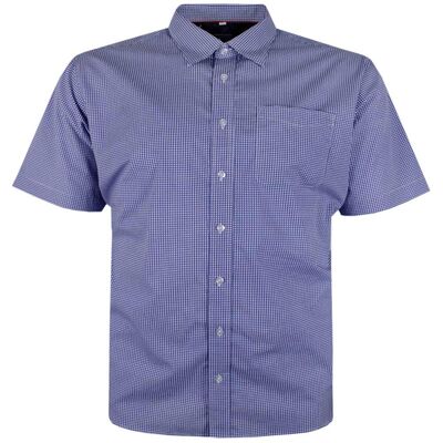 PERRONE STAR-DOT S/S SHIRT-shirts casual & business-KINGSIZE BIG & TALL