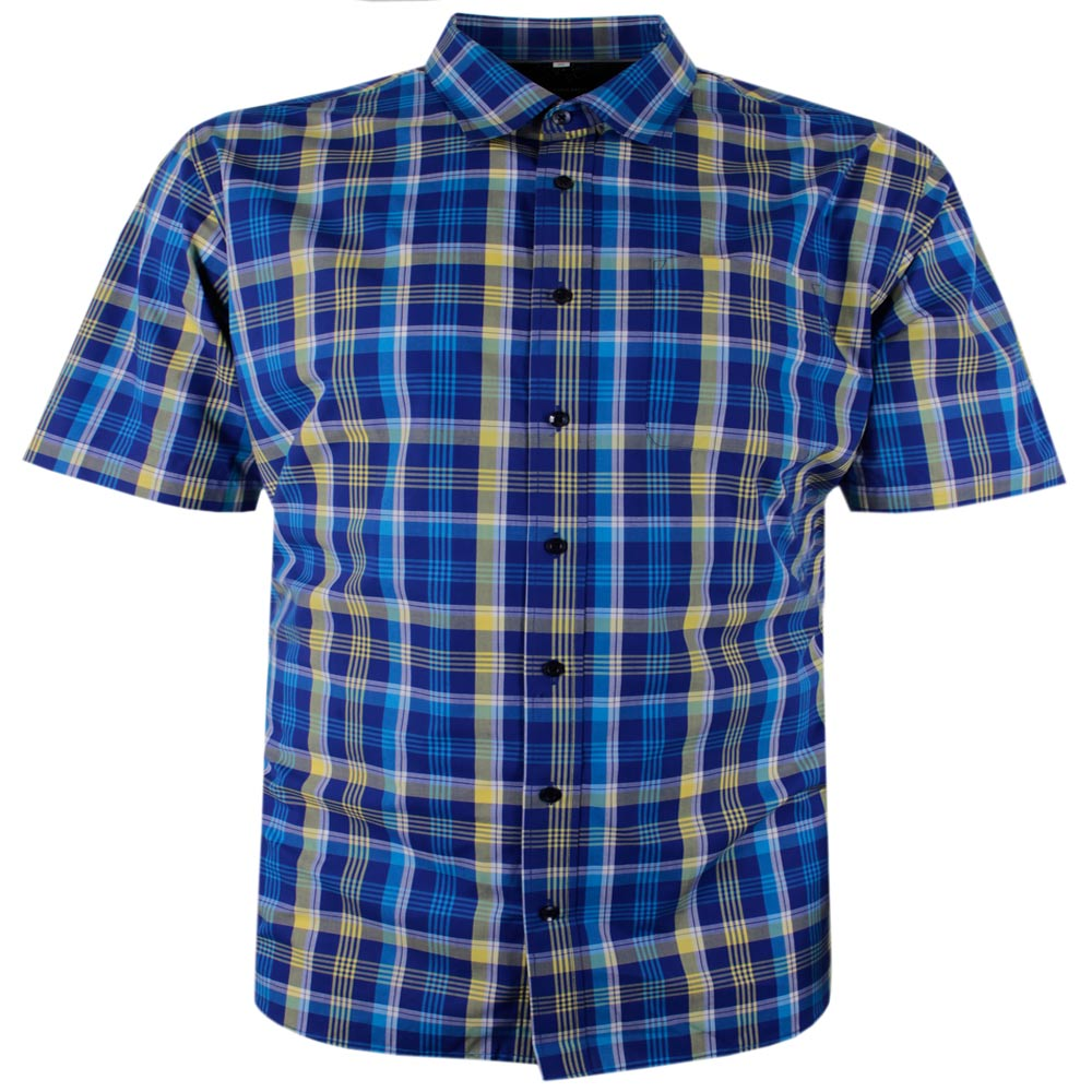 PERRONE TARTAN CHECK S/S SHIRT