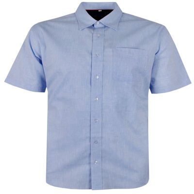 PERRONE LINEN BLEND S/S SHIRT-shirts casual & business-KINGSIZE BIG & TALL