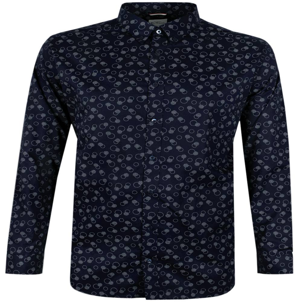 BEN SHERMAN STRIPPLE L/S SHIRT