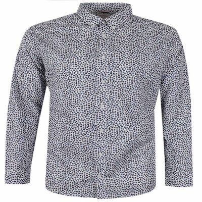 BEN SHERMAN DITSY PETAL L/S SHIRT-shirts casual & business-KINGSIZE BIG & TALL