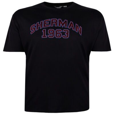 BEN SHERMAN VARSITY T-SHIRT-tshirts & tank tops-KINGSIZE BIG & TALL