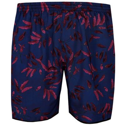 FREEWORLD PINK LEAF BOARDSHORT-swimwear-KINGSIZE BIG & TALL