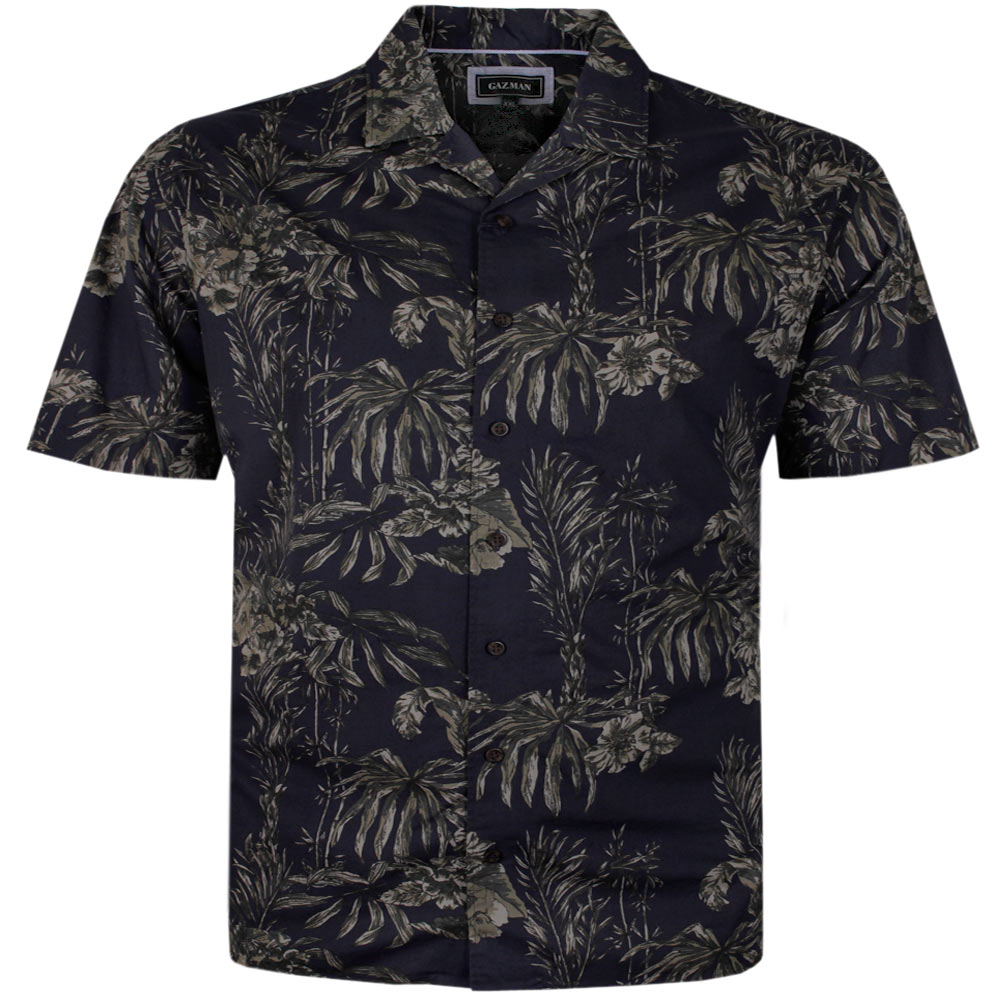 GAZMAN GREEN PALM S/S SHIRT