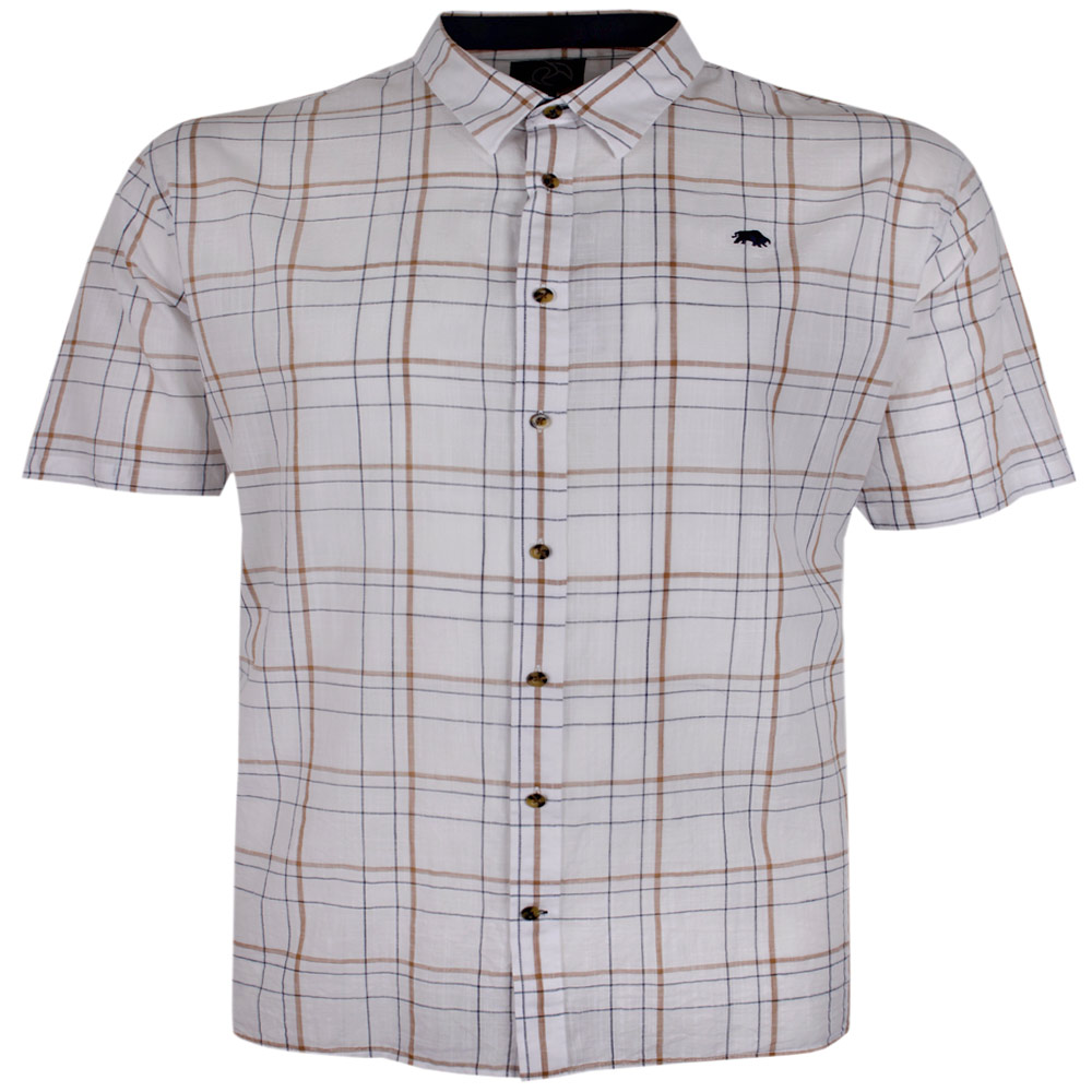 RAGING BULL OSCAR CHECK S/S SHIRT