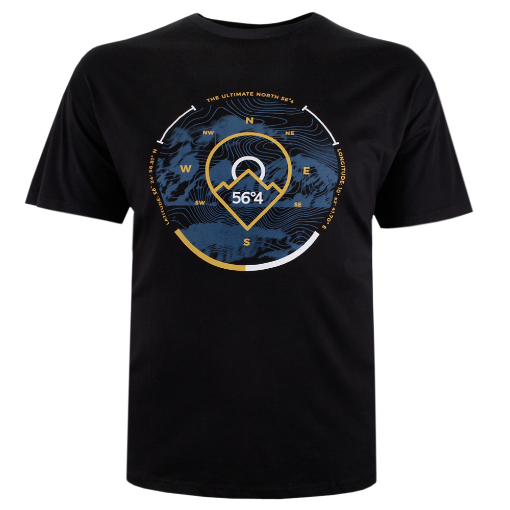 NORTH 56° MOUNTAIN COMPASS T-SHIRT