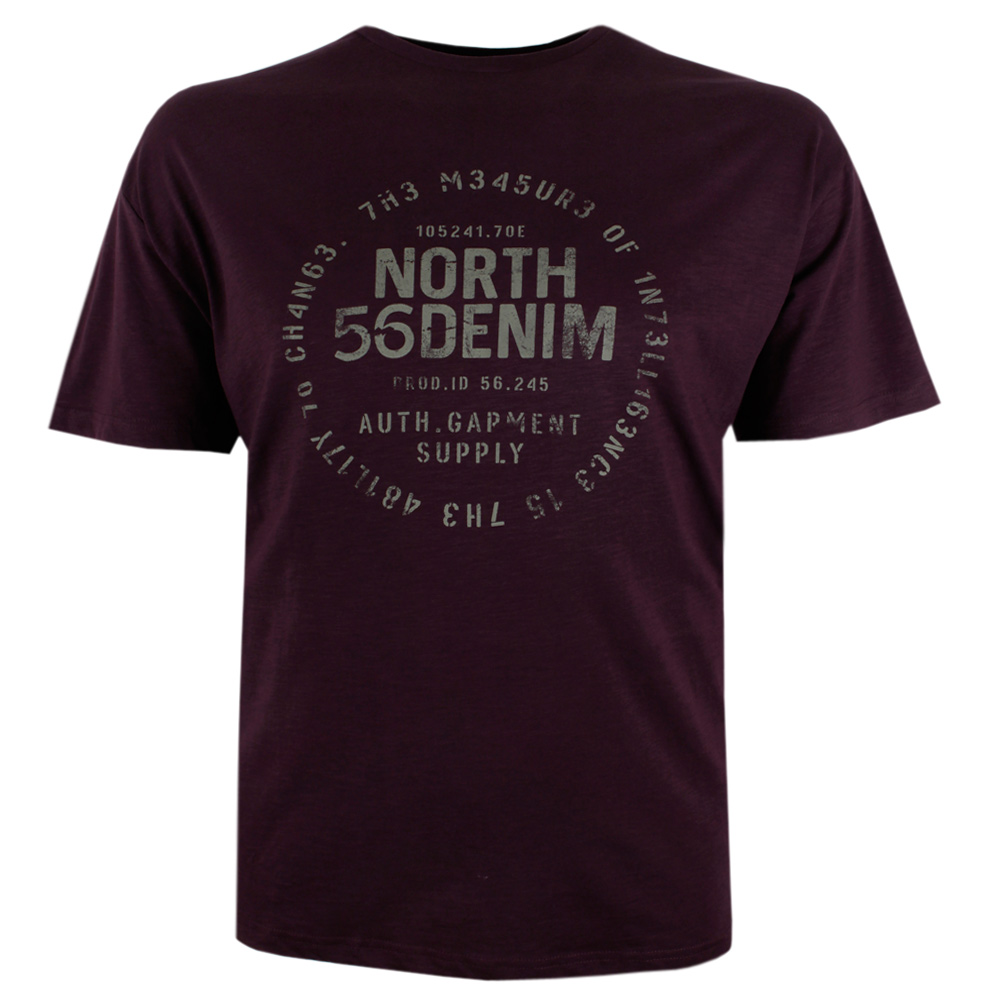 NORTH 56° PRINTED T-SHIRT