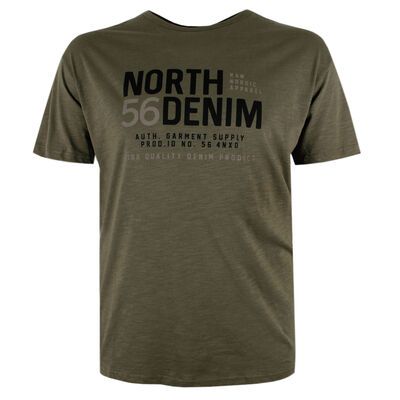 NORTH 56° DUSTY T-SHIRT-tshirts & tank tops-KINGSIZE BIG & TALL