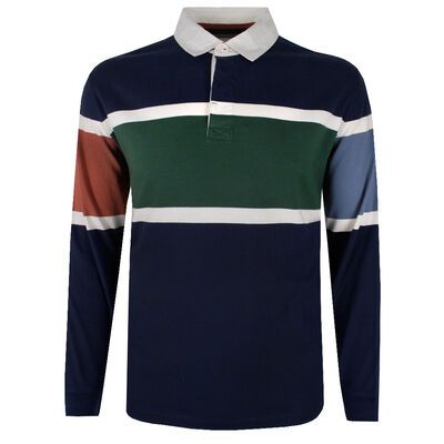 GAZMAN MULTI RUGBY POLO-new arrivals-KINGSIZE BIG & TALL