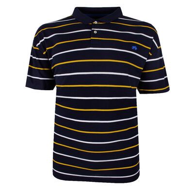 RAGING BULL EAGLE STRIPE PIQUE POLO-new arrivals-KINGSIZE BIG & TALL