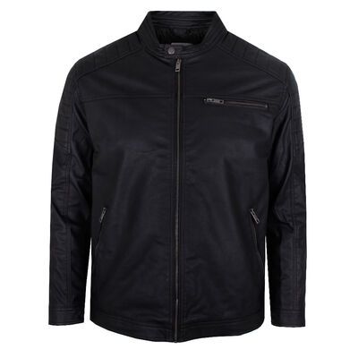 JACK & JONES BIKER JACKET-new arrivals-KINGSIZE BIG & TALL