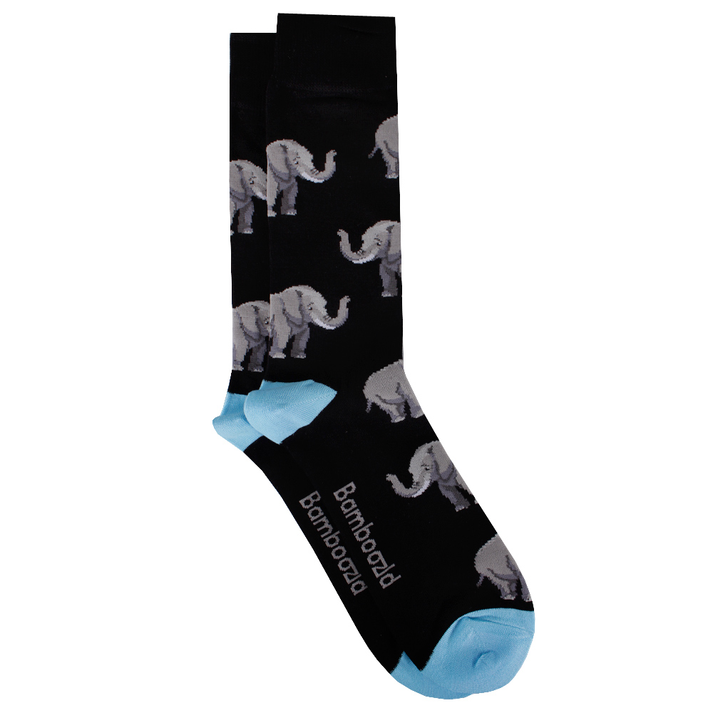 BAMBOOZLD ELEPHANT BAMBOO SOCKS 11 -14