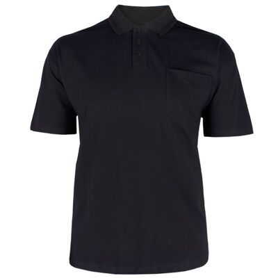 BRONCO PIQUE POLO SHIRT-big mens basics-KINGSIZE BIG & TALL